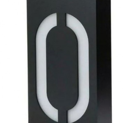 LED Επιτοίχιο Ηλιακό Φωτιστικό Αριθμού Οικίας με Φωτοκύτταρο – 0.36W IP55