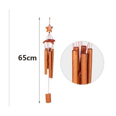 65cm Μελωδός - Κινέζικο Ξύλινο  Κουδούνι Αέρα - Feng Shui Wind Bell