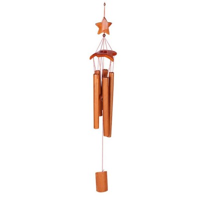 65cm Μελωδός - Κινέζικο Ξύλινο  Κουδούνι Αέρα - Feng Shui Wind Bell