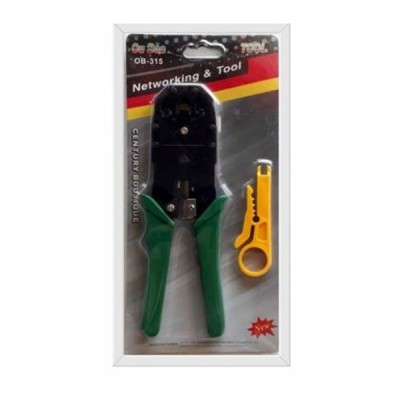 Πρέσα Ακροδεκτών Δικτύου RJ12, RJ11, RJ45 με Απογυμνωτή - Net Working Tool