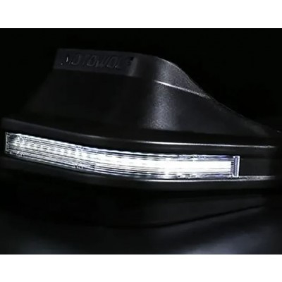 Σετ Προστατευτικά 22mm 7/8 με Φλας για το Grip Τιμονιού Μηχανής 2τμχ