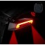 Ασύρματο Οπίσθιο Φανάρι Ποδηλάτου με Laser, Χειριστήριο & USB Φόρτιση