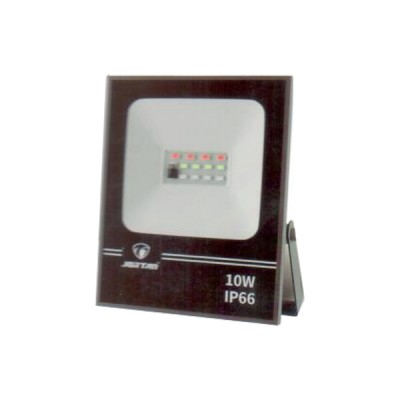 Slim RGB LED Προβολέας 10W Αδιάβροχος με Τηλεχειρισμό & Εναλλασσόμενο Πολύχρωμο Φωτισμό