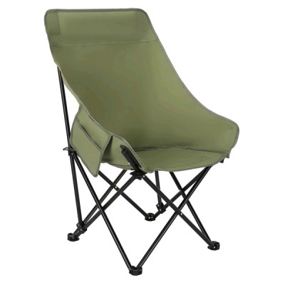 37x90x55cm Πτυσσόμενη Καρέκλα Camping - Ψαρέματος με Μεταλλικό Σκελετό 34x70x50cm