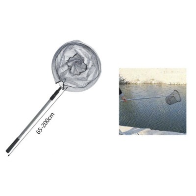 Στρογγυλή Τηλεσκοπική Απόχη Ψαρέματος 65-200cm με Στεφάνη 40cm