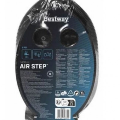 28×19cm Φορητή Τρόμπα Ποδιού με 3 Βαλβίδες Bestway - Mini Foot Pump