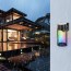 Επιτοίχιο LED Ηλιακό Φωτιστικό με RGB Φωτισμό & Προστασία IP44 Aigostar