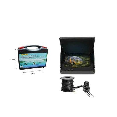 Ανιχνευτής Ψαριών 4.3″ Οθόνη με Κάμερα Bisutime BS-8143 Μαύρο