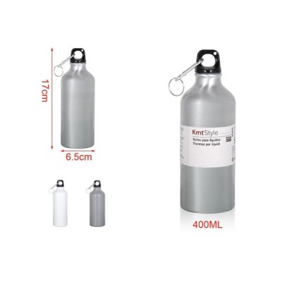 400ml  Ανοξείδωτο Αθλητικό Μπουκάλι Θερμός 17x6.5cm
