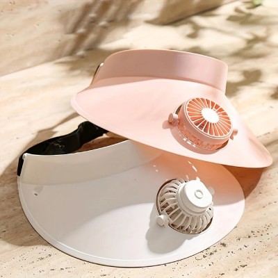 26x25x9.5cm Jockey Καπέλο με Επαναφορτιζόμενο Mini Ανεμιστηράκι
