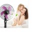 41cm Επιδαπέδιος Ανεμιστήρας Ορθοστάτης 60W - Μαύρος