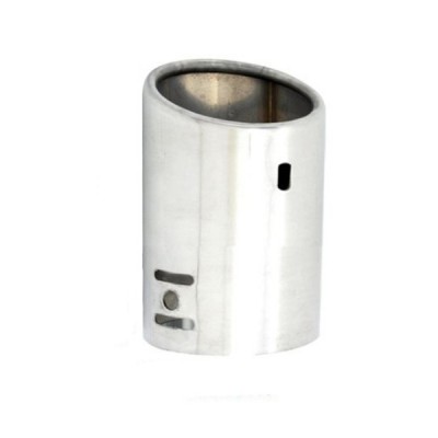 Διακοσμητικό Άκρο - Μπούκα Εξάτμισης Inox 63mmx105mm για Αυτοκίνητα 1.5L-1.8L