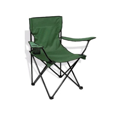 50x50x80cm Πτυσσόμενη Καρέκλα Ψαρέματος-Camping με Μεταλλικό Σκελετό