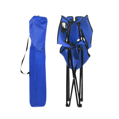 50x50x80cm Πτυσσόμενη Καρέκλα Ψαρέματος-Camping με Μεταλλικό Σκελετό