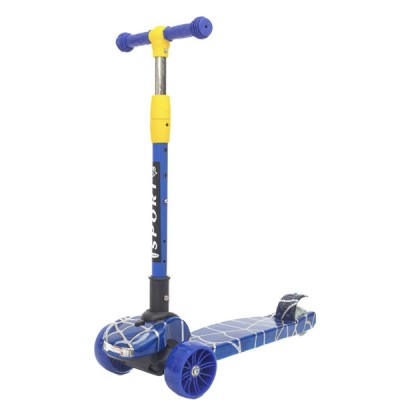 XMT-991 Παιδικό Αναδιπλούμενο Scooter - Πατίνι με Πίσω Φρένο και LED Φωτάκια