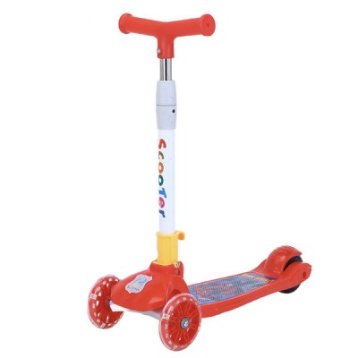 XMT-B488 Παιδικό Αναδιπλούμενο Scooter - Πατίνι με Πίσω Φρένο και LED Φωτάκια