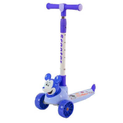 XMT-6011-10-38779 Παιδικό Αναδιπλούμενο Scooter - Πατίνι με Πίσω Φρένο & Τιμόνι με Ρυθμιζόμενο Υψος