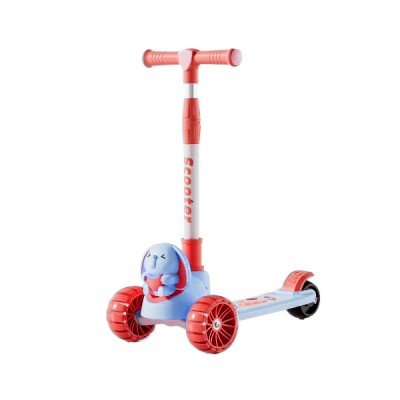 XMT-6013-10-38780 Παιδικό Αναδιπλούμενο Scooter - Πατίνι με Πίσω Φρένο και LED Φωτάκια