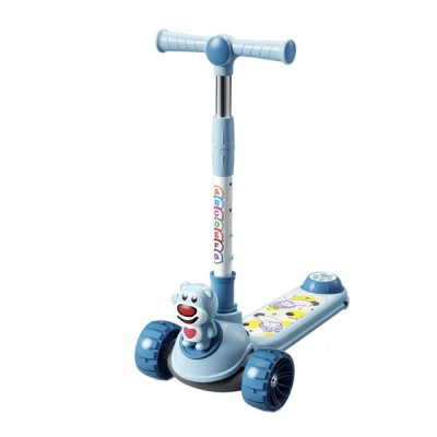 XMT-616-10-38781 Παιδικό Αναδιπλούμενο Scooter - Πατίνι με Πίσω Φρένο & Τιμόνι με Ρυθμιζόμενο Υψος