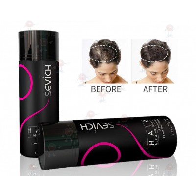 Grey  Sevich Hair Building Fibers - Μικρο-ίνες Κερατίνης για Πλούσια Μαλλιά 25γρ - Sevich Hair Building Fibers