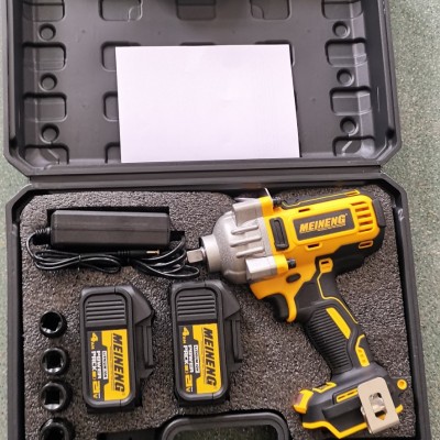 Επαναφορτιζόμενο Κρουστικό Κλειδί 21V 580Nm Brushless Meineng 8500 με 2 Μπαταρίες