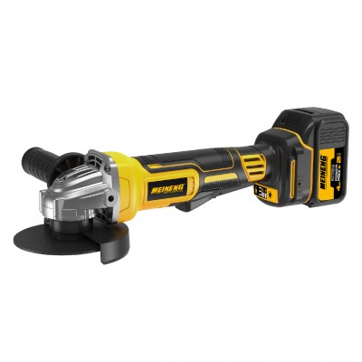 Επαναφορτιζόμενος Γωνιακός Τροχός 21V Brushless 115mm Meineng 4503 με 2 Μπαταρίες