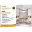 42″ Ανεμιστήρας Οροφής Λευκός LED 69W, DC Μοτέρ & Dimmer UNIVERSO