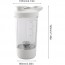 Ηλεκτρικό Shaker Μπουκάλι 400ml με Αυτόματη Ανάδευση και Επαναφορτιζόμενη Μπαταρία