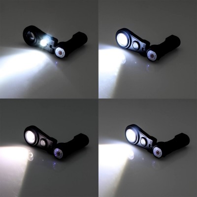 LED Φακός Κεφαλής Αδιάβροχος με 6 Λειτουργίες & Περιστροφή 180° Φυσικό/Ψυχρό Λευκό K5309