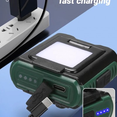 Mini Επαναφορτιζόμενος Φακός LED με Ανίχνευση Κίνησης & 5 Λειτουργίες 1200mAh