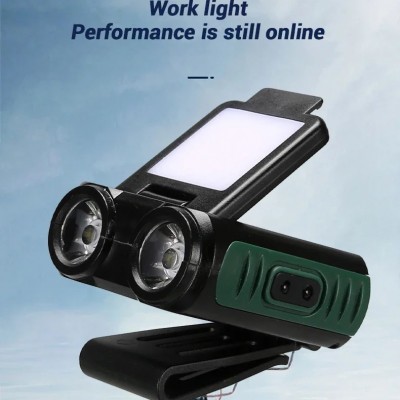 Mini Επαναφορτιζόμενος Φακός LED με Ανίχνευση Κίνησης & 5 Λειτουργίες 1200mAh
