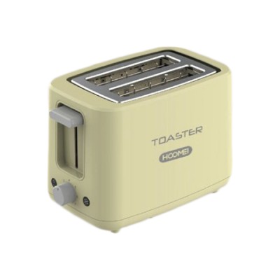 Φρυγανιέρα 2 Θέσεων 750W Κίτρινη ΗΟΟΜΕΙ
