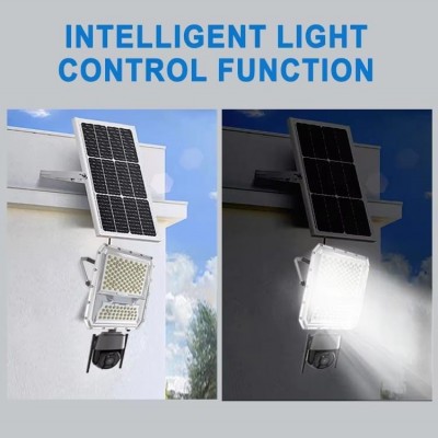 2 σε 1 Ηλιακός Προβολέας με Κάμερα Παρακολούθησης 5MP & 99 LED GD-JK100 GDSuper