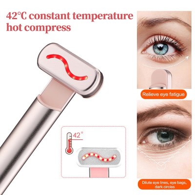 EMS Microcurrent Face Lifting Συσκευή με Κόκκινο Φως