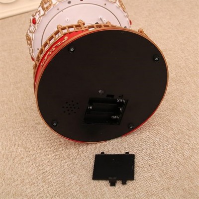 Χριστουγεννιάτικο Καρουζέλ με Αλογάκια, Φωτισμό LED, Κίνηση & Μουσική 19x19x23cm