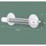 Βοηθητική Λαβή Στήριξης Πλαστική Bathlux 30187 33.6×9.5×7.8cm