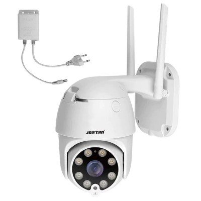 Κάμερα Παρακολούθησης IP Wi-Fi 1080p Αδιάβροχη IP66 με Αμφίδρομη Επικοινωνία και Φακό 3.6mm Jortan JT-8167QP