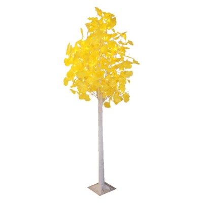 180cm Διακοσμητικό Δέντρο με Κίτρινα Φύλλα 180LED με Θερμό Λευκό Φωτισμό