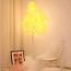 180cm Διακοσμητικό Δέντρο με Κίτρινα Φύλλα 180LED με Θερμό Λευκό Φωτισμό