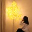 180cm Διακοσμητικό Δέντρο με Κίτρινα Φύλλα 180LED με Θερμό Λευκό Φωτισμό