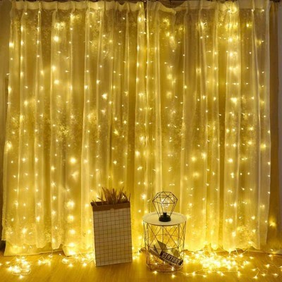 3x3m 300 LED Λαμπάκια Χριστουγεννιάτικη Κουρτίνα Θερμός Φωτισμός - Digital Light Series