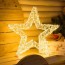 45x5cm Φωτιζόμενο Χριστουγεννιάτικο Μεταλλικό Αστέρι με 800 LED
