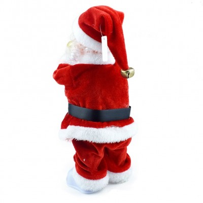 Μουσικός Άγιος Βασίλης Χριστουγεννιάτικο Διακοσμητικό με LED Φως, Κίνηση & Σαξόφωνο – Ιδανικό για Δέντρο και Τραπέζι