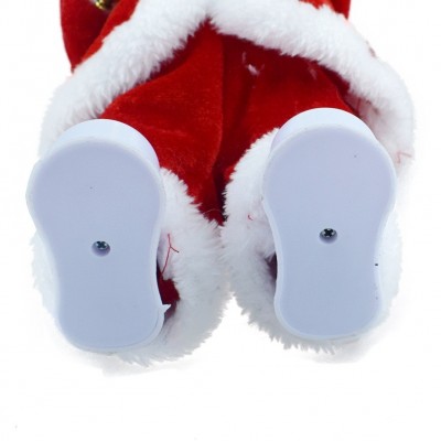 Μουσικός Άγιος Βασίλης Χριστουγεννιάτικο Διακοσμητικό με LED Φως, Κίνηση & Σαξόφωνο – Ιδανικό για Δέντρο και Τραπέζι