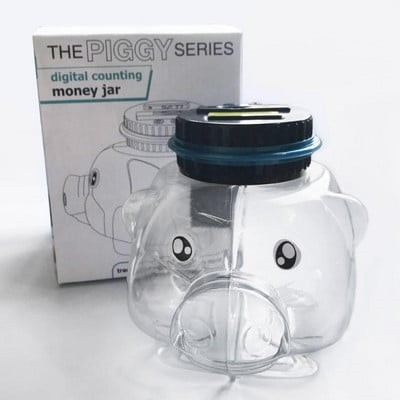 Κουμπαράς - Καταμετρητής Κερμάτων Ευρώ Γουρουνάκι