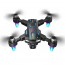 Αναδιπλούμενο Drone με WiFi με Κάμερα 480P με Χειρηστήριο & Οθόνη LED Μαύρο FPV A22