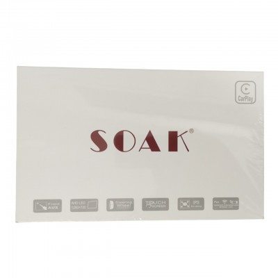 Οθόνη Αυτοκινήτου Multimedia 9" Android 12 με CarPlay & Android Auto SOAK 919CP