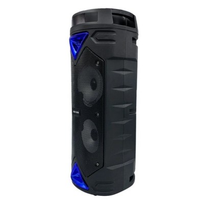 80W Φορητό Ηχείο Bluetooth Karaoke Party – Subwoofer με Μικρόφωνο, Τηλεχειρισμό & Διακοσμητικό Φωτισμό LED ZQS-6203
