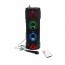 80W Φορητό Ηχείο Bluetooth Karaoke Party – Subwoofer με Μικρόφωνο, Τηλεχειρισμό & Διακοσμητικό Φωτισμό LED ZQS-6203