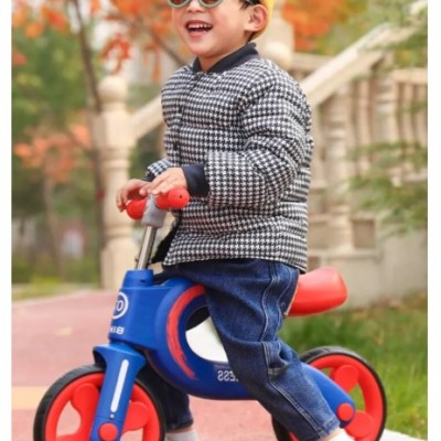 Παιδικό Ποδήλατο Ισορροπίας 70x53cm Κόκκινο-Μπλε